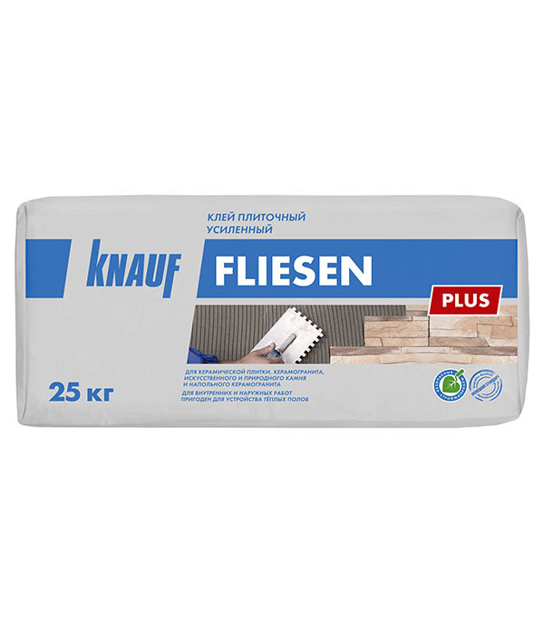 Плиточный клей Knauf Флизен Плюс серый 25 кг